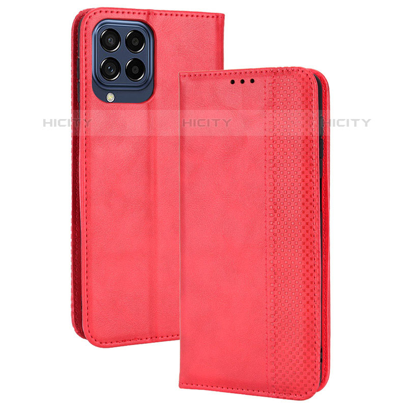 Funda de Cuero Cartera con Soporte Carcasa BY4 para Samsung Galaxy M53 5G