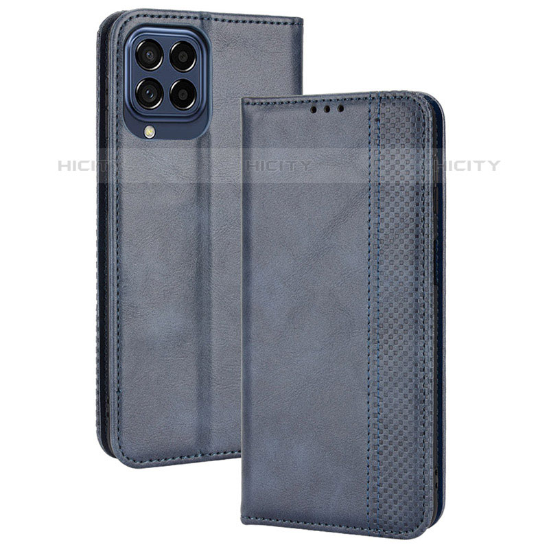 Funda de Cuero Cartera con Soporte Carcasa BY4 para Samsung Galaxy M53 5G