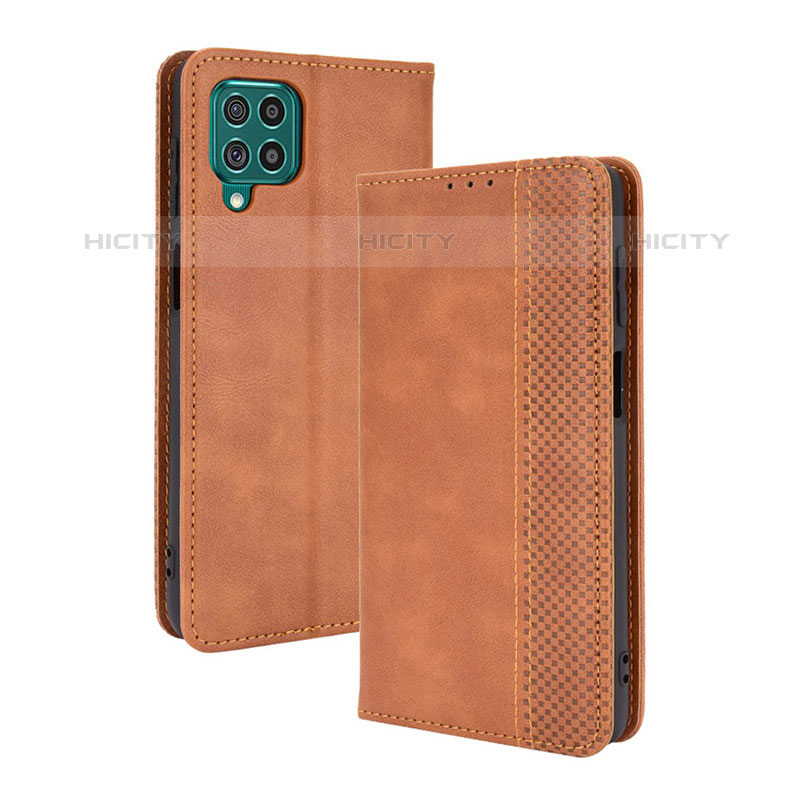 Funda de Cuero Cartera con Soporte Carcasa BY4 para Samsung Galaxy M62 4G