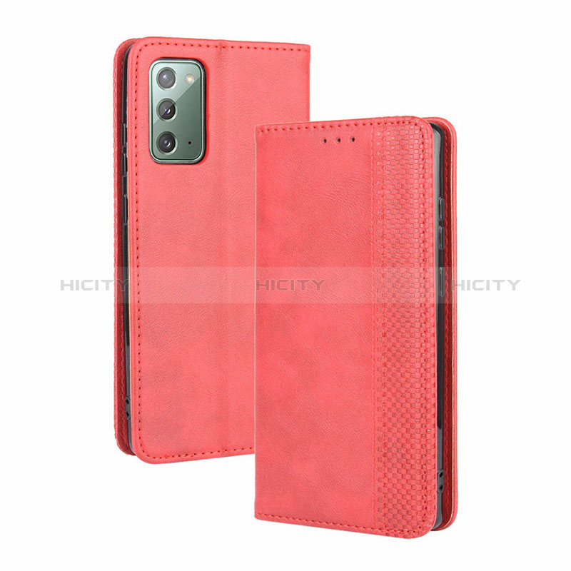 Funda de Cuero Cartera con Soporte Carcasa BY4 para Samsung Galaxy S20 FE (2022) 5G