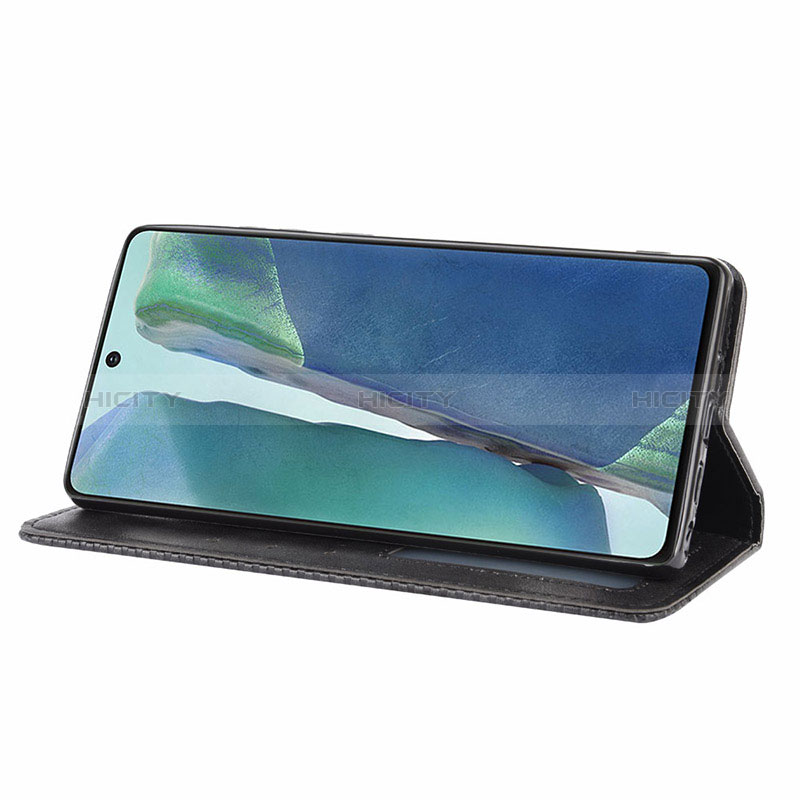 Funda de Cuero Cartera con Soporte Carcasa BY4 para Samsung Galaxy S20 Lite 5G