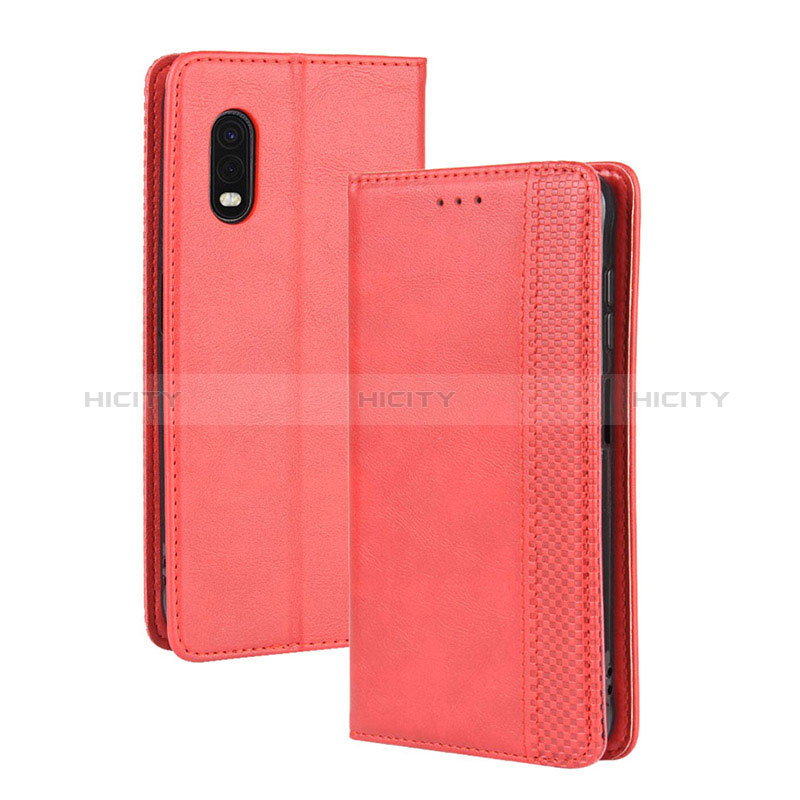 Funda de Cuero Cartera con Soporte Carcasa BY4 para Samsung Galaxy XCover Pro