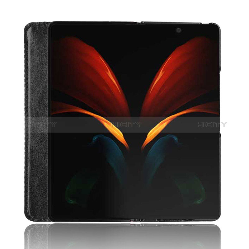 Funda de Cuero Cartera con Soporte Carcasa BY4 para Samsung Galaxy Z Fold2 5G