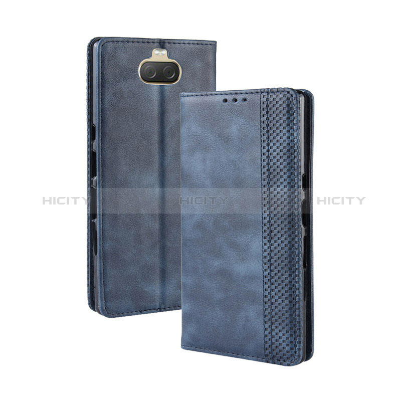 Funda de Cuero Cartera con Soporte Carcasa BY4 para Sony Xperia 10 Plus