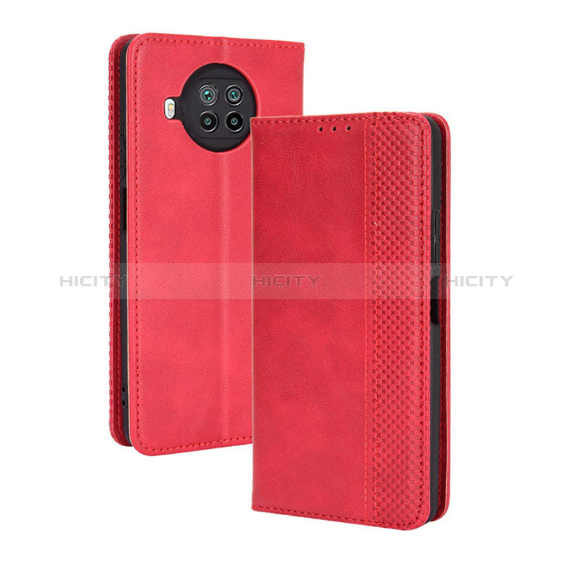 Funda de Cuero Cartera con Soporte Carcasa BY4 para Xiaomi Mi 10i 5G