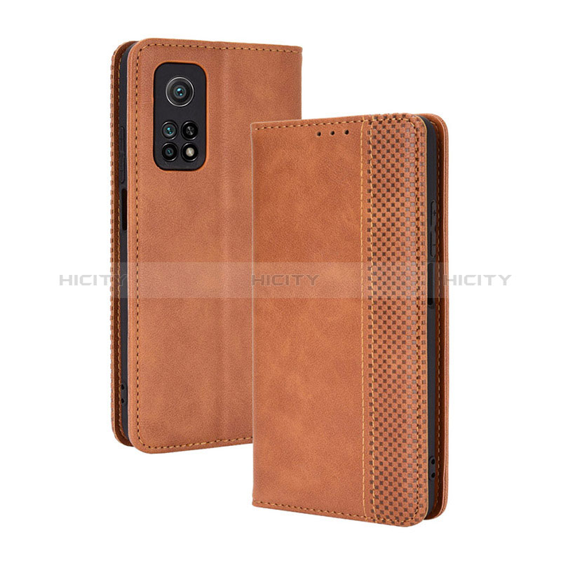 Funda de Cuero Cartera con Soporte Carcasa BY4 para Xiaomi Mi 10T Pro 5G