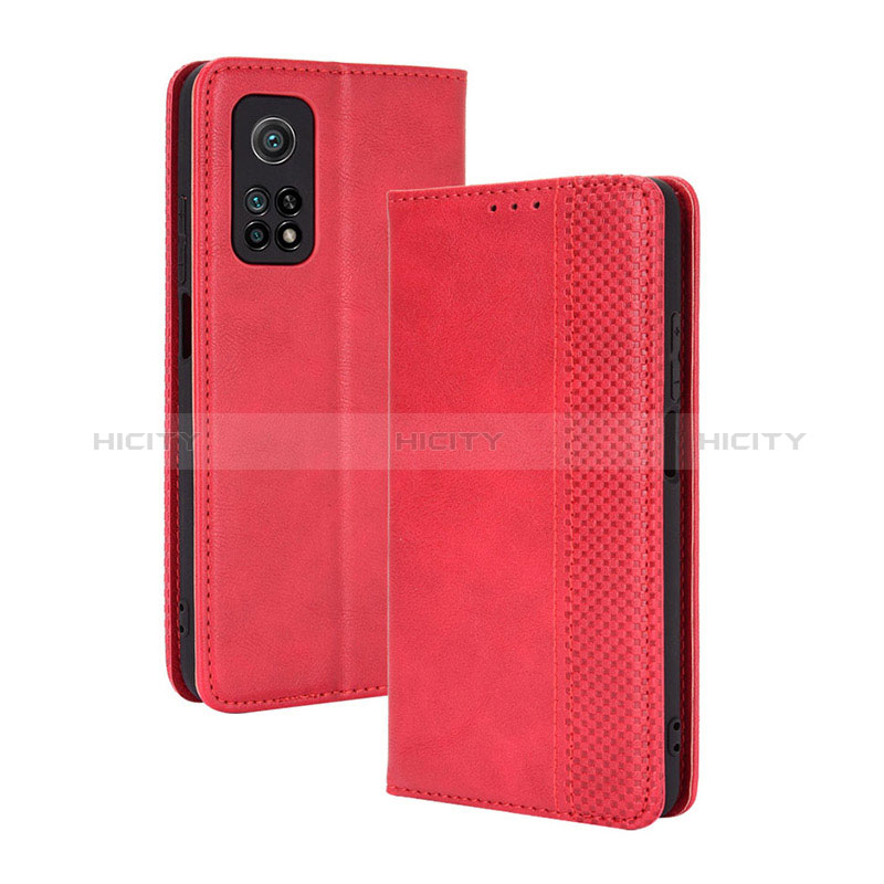 Funda de Cuero Cartera con Soporte Carcasa BY4 para Xiaomi Mi 10T Pro 5G