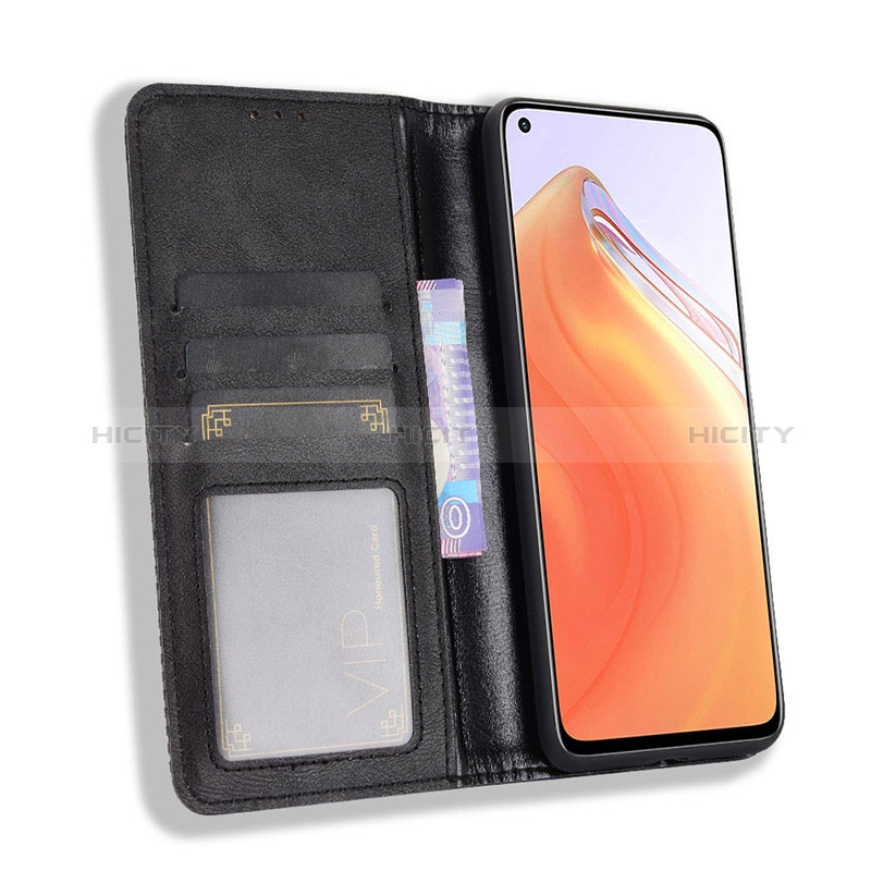 Funda de Cuero Cartera con Soporte Carcasa BY4 para Xiaomi Mi 10T Pro 5G