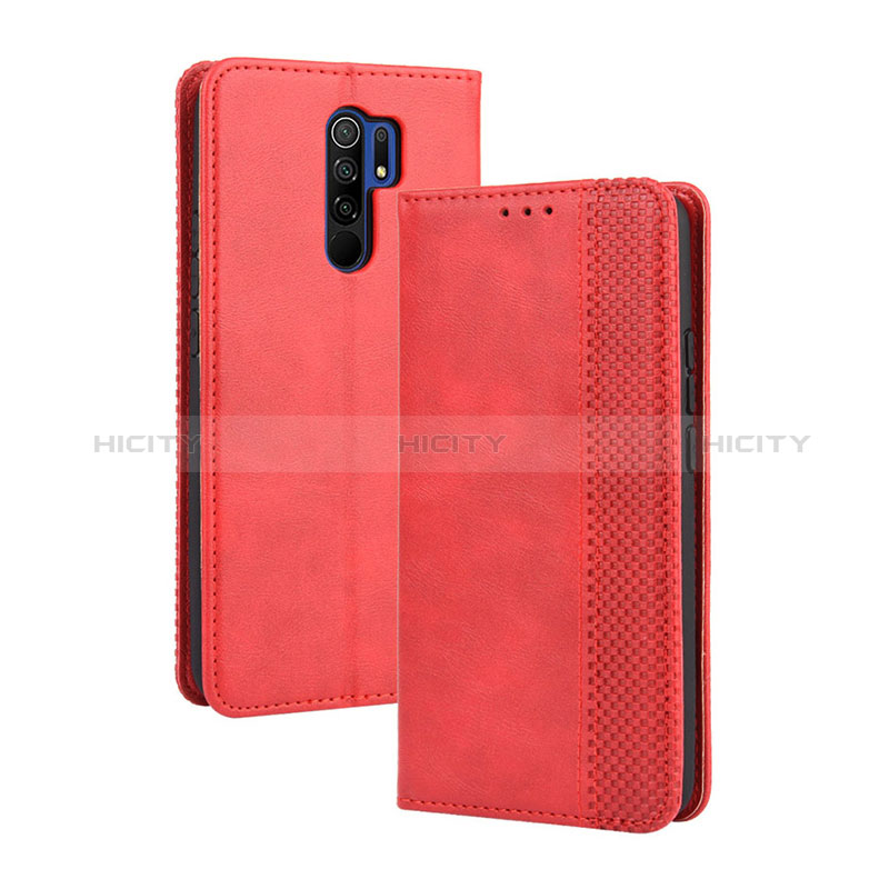 Funda de Cuero Cartera con Soporte Carcasa BY4 para Xiaomi Poco M2