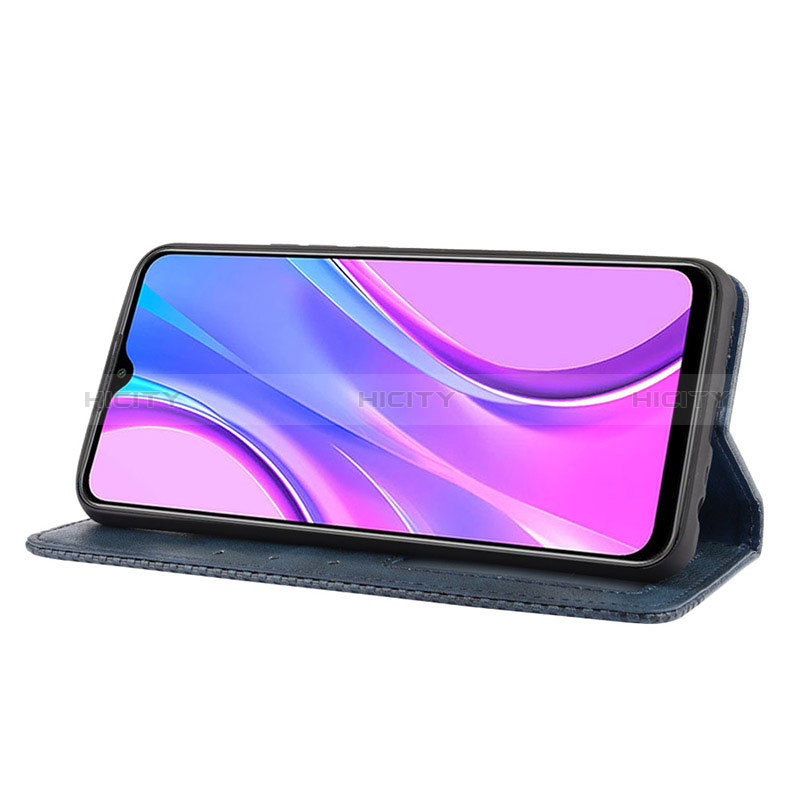Funda de Cuero Cartera con Soporte Carcasa BY4 para Xiaomi Poco M2