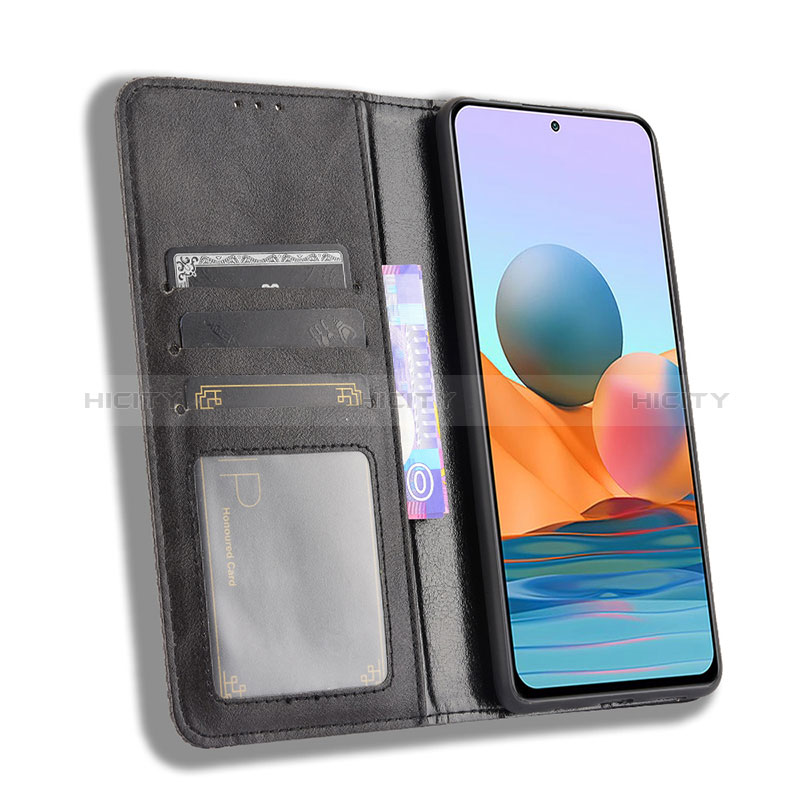 Funda de Cuero Cartera con Soporte Carcasa BY4 para Xiaomi Redmi Note 10 Pro Max