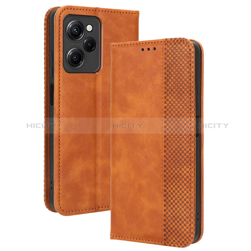 Funda de Cuero Cartera con Soporte Carcasa BY4 para Xiaomi Redmi Note 12 Pro Speed 5G