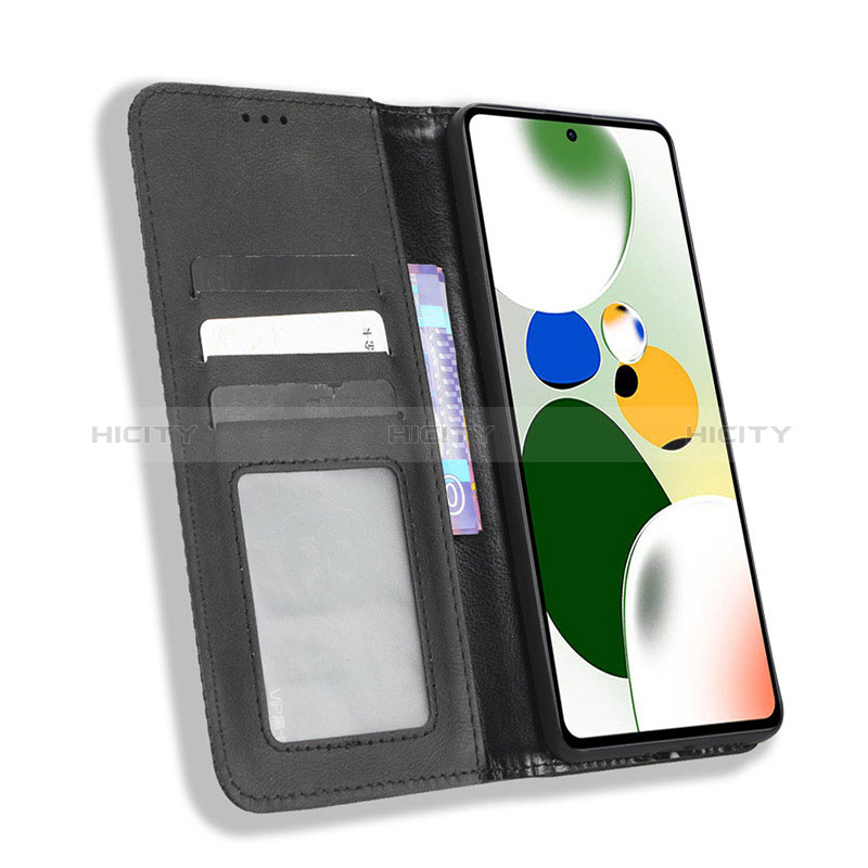 Funda de Cuero Cartera con Soporte Carcasa BY4 para Xiaomi Redmi Note 12 Pro Speed 5G