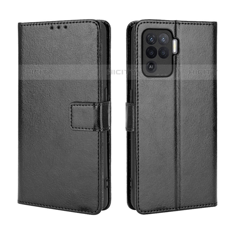 Funda de Cuero Cartera con Soporte Carcasa BY5 para Oppo A94 4G