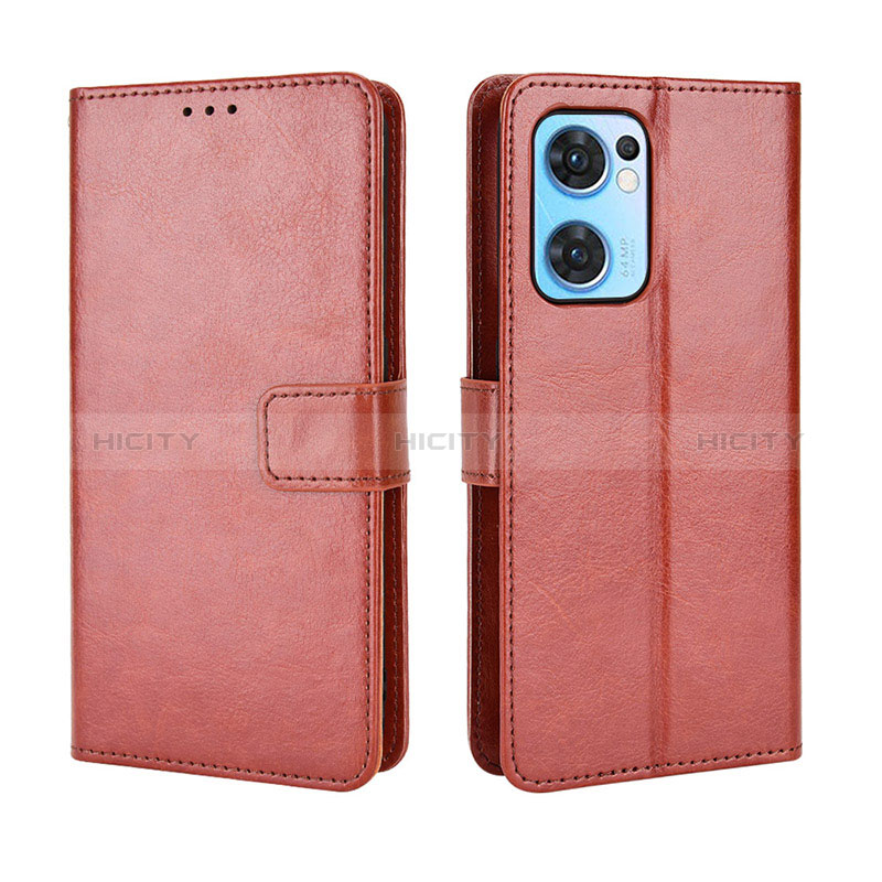 Funda de Cuero Cartera con Soporte Carcasa BY5 para Oppo Find X5 Lite 5G