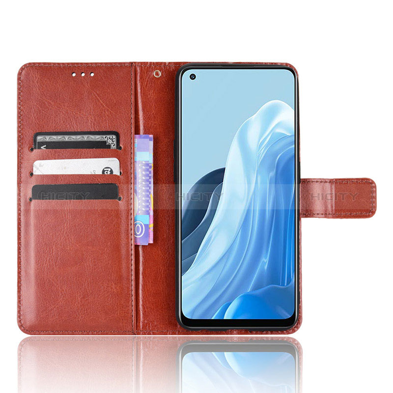 Funda de Cuero Cartera con Soporte Carcasa BY5 para Oppo Find X5 Lite 5G