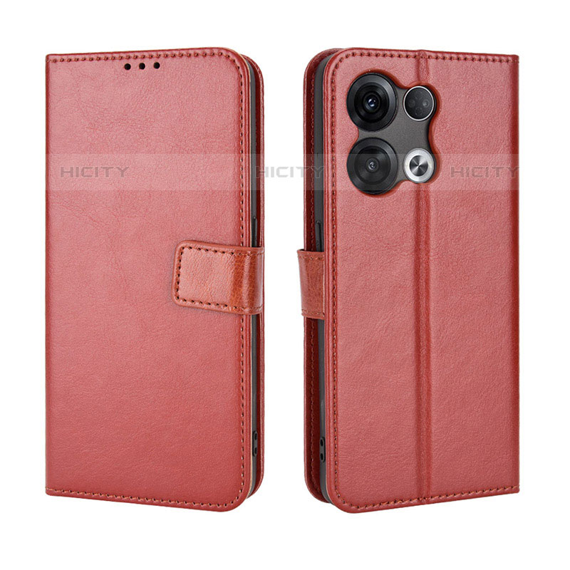 Funda de Cuero Cartera con Soporte Carcasa BY5 para Oppo Reno8 5G