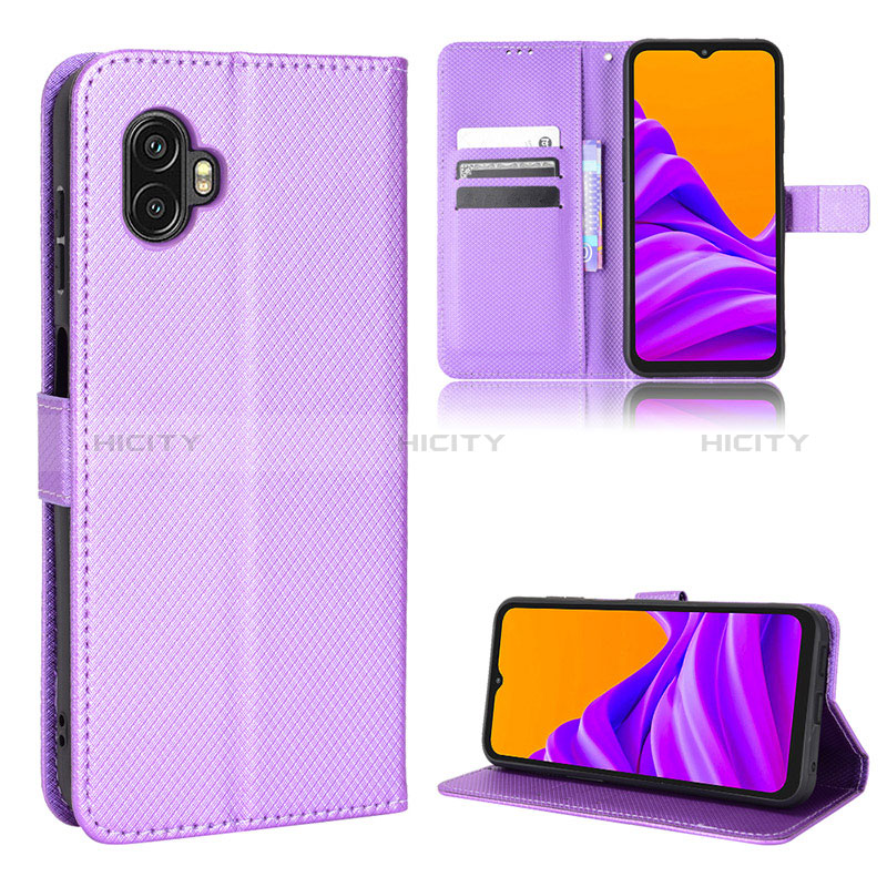 Funda de Cuero Cartera con Soporte Carcasa BY5 para Samsung Galaxy XCover 6 Pro 5G