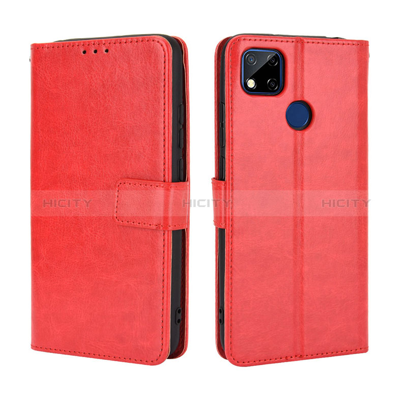 Funda de Cuero Cartera con Soporte Carcasa BY5 para Xiaomi POCO C3