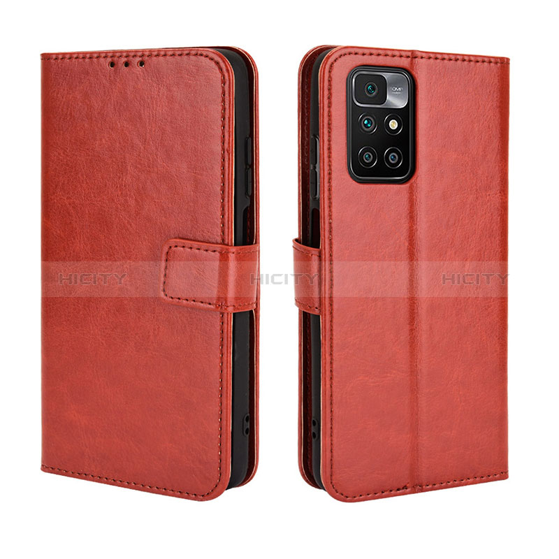 Funda de Cuero Cartera con Soporte Carcasa BY5 para Xiaomi Redmi 10 4G