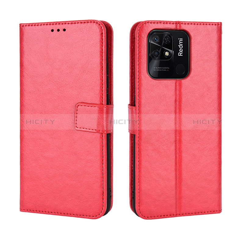 Funda de Cuero Cartera con Soporte Carcasa BY5 para Xiaomi Redmi 10 India