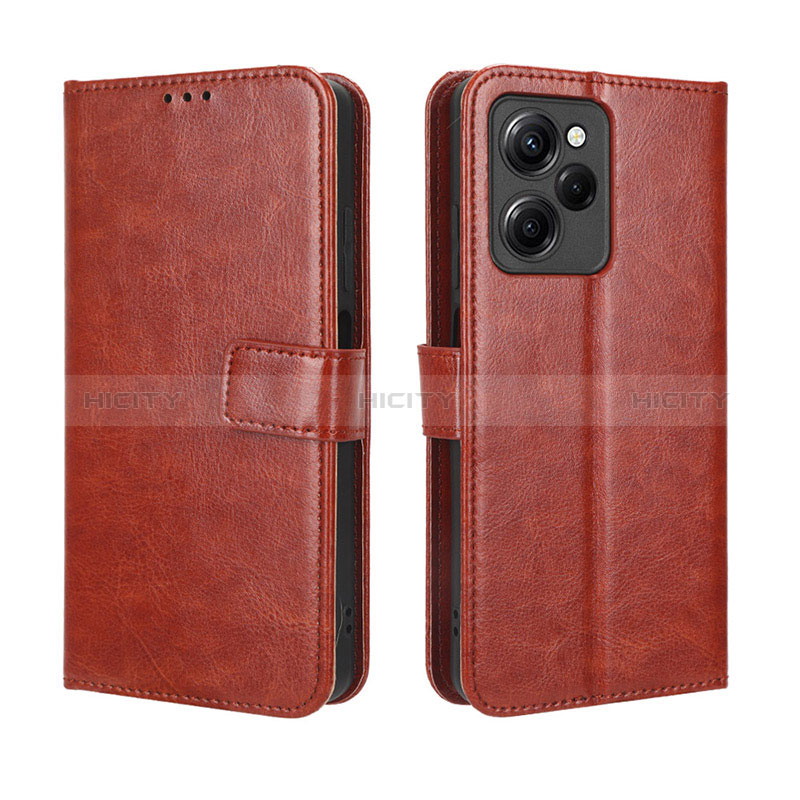 Funda de Cuero Cartera con Soporte Carcasa BY5 para Xiaomi Redmi Note 12 Pro Speed 5G