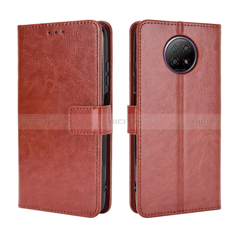 Funda de Cuero Cartera con Soporte Carcasa BY5 para Xiaomi Redmi Note 9T 5G