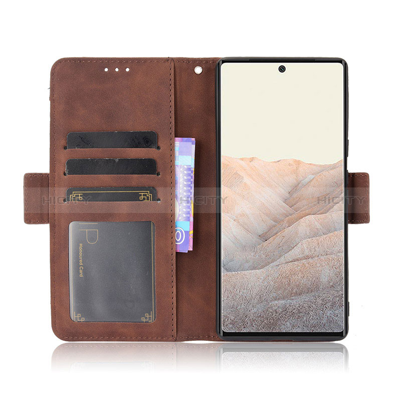 Funda de Cuero Cartera con Soporte Carcasa BY6 para Google Pixel 6 5G