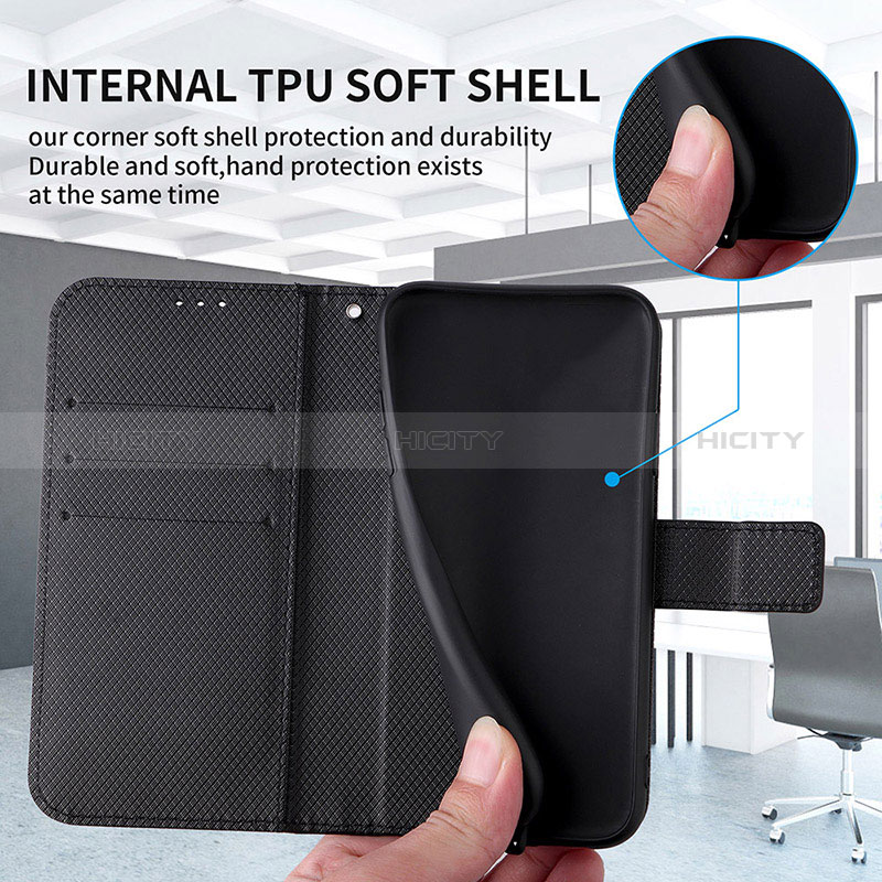 Funda de Cuero Cartera con Soporte Carcasa BY6 para Samsung Galaxy Z Fold3 5G