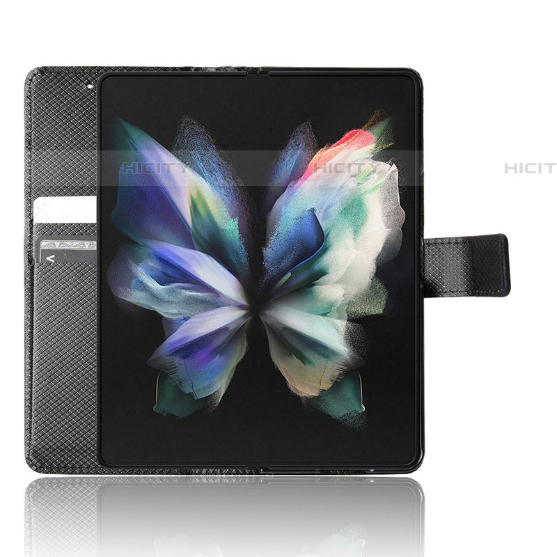 Funda de Cuero Cartera con Soporte Carcasa BY6 para Samsung Galaxy Z Fold4 5G