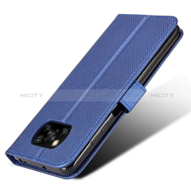 Funda de Cuero Cartera con Soporte Carcasa BY6 para Xiaomi Poco X3