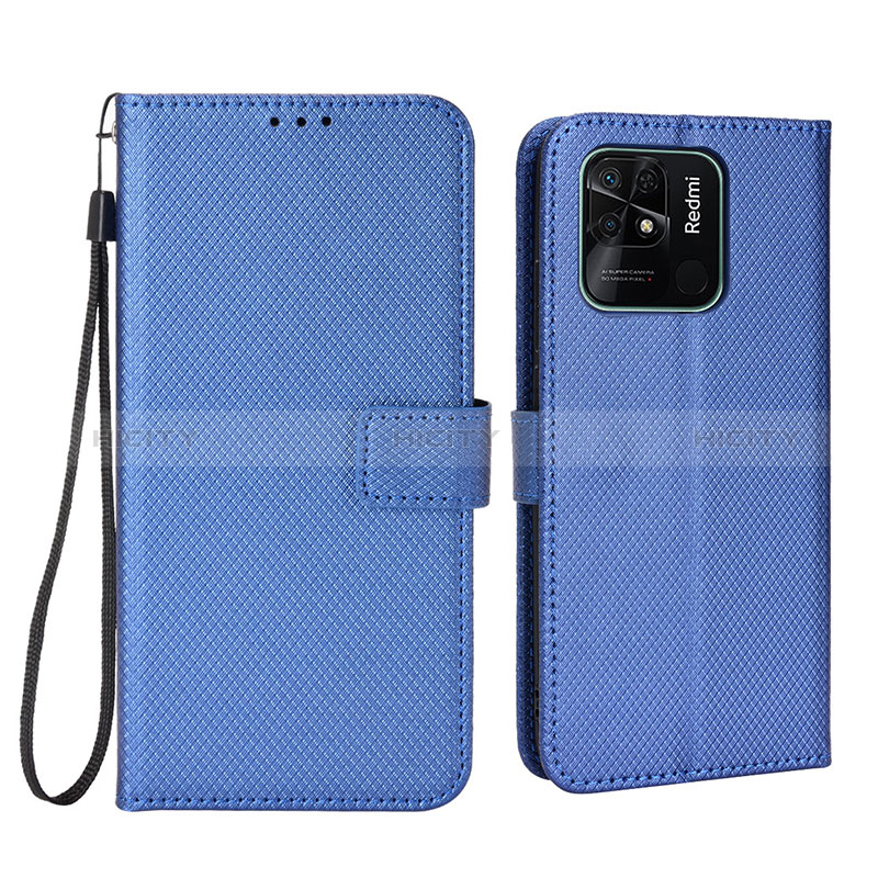 Funda de Cuero Cartera con Soporte Carcasa BY6 para Xiaomi Redmi 10 India