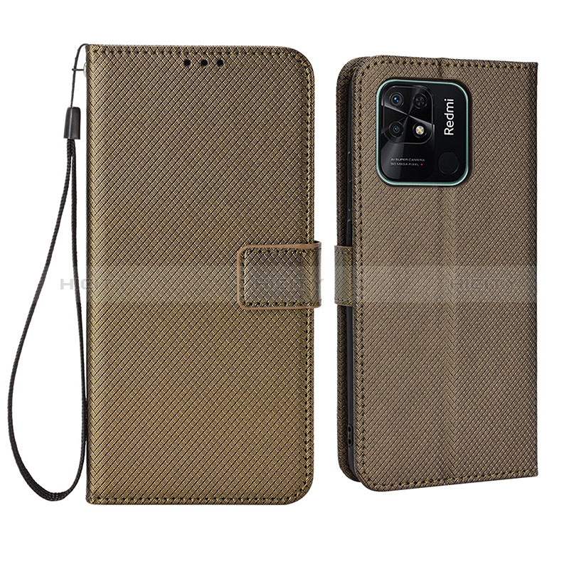 Funda de Cuero Cartera con Soporte Carcasa BY6 para Xiaomi Redmi 10C 4G