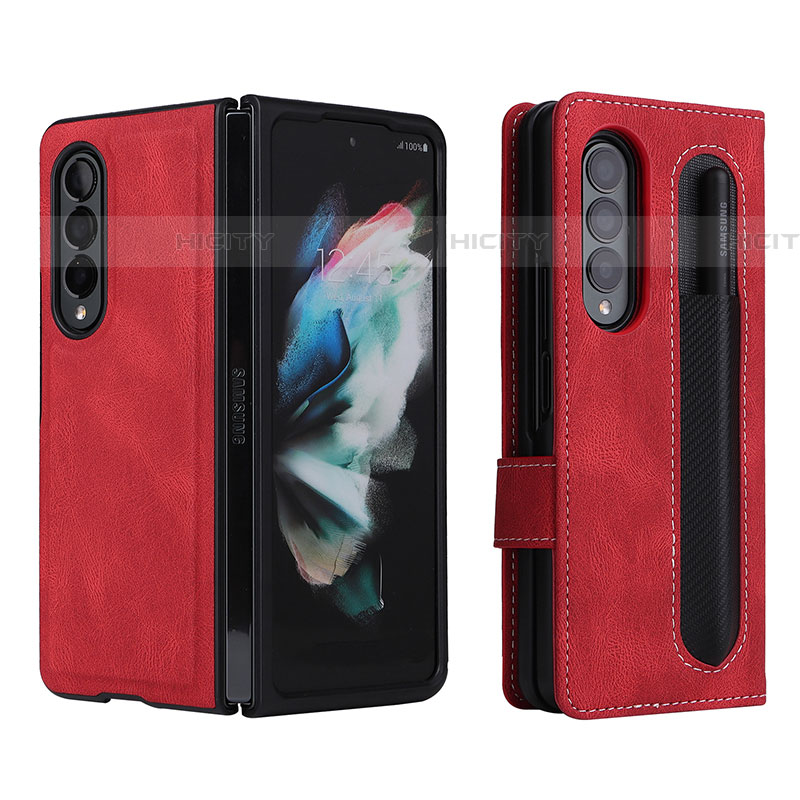 Funda de Cuero Cartera con Soporte Carcasa BY7 para Samsung Galaxy Z Fold4 5G