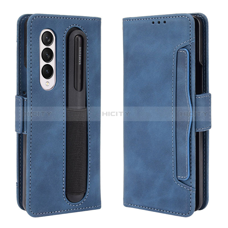 Funda de Cuero Cartera con Soporte Carcasa BY9 para Samsung Galaxy Z Fold3 5G