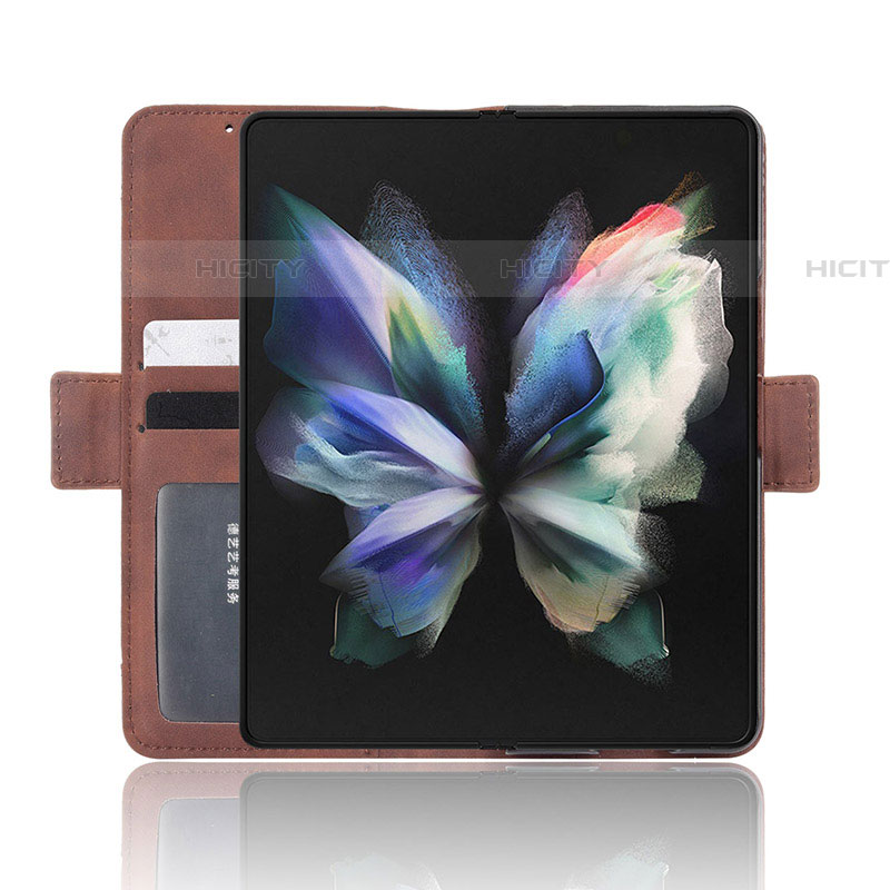 Funda de Cuero Cartera con Soporte Carcasa BY9 para Samsung Galaxy Z Fold4 5G