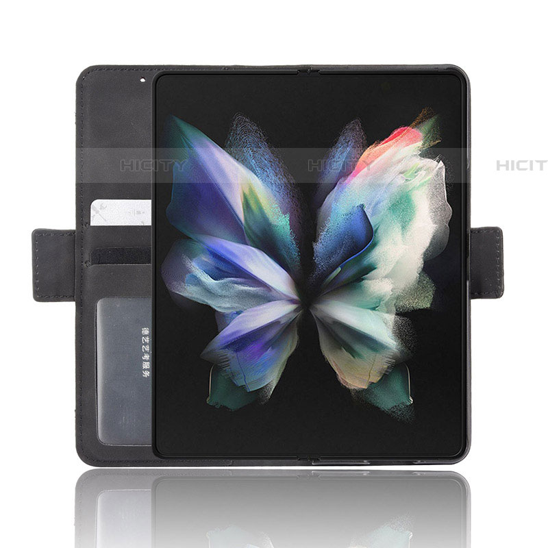 Funda de Cuero Cartera con Soporte Carcasa BY9 para Samsung Galaxy Z Fold4 5G