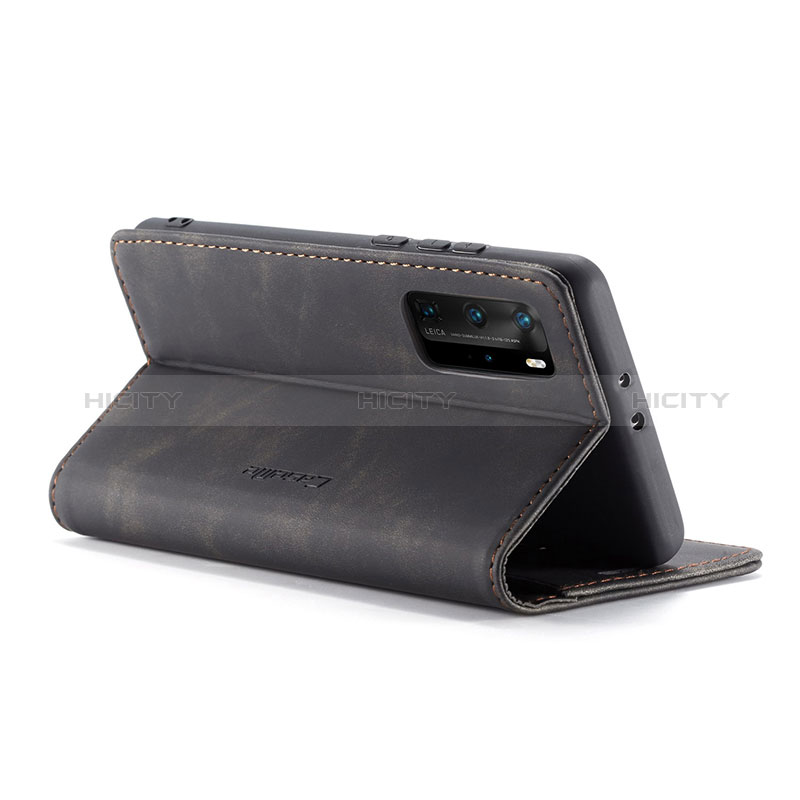 Funda de Cuero Cartera con Soporte Carcasa C01S para Huawei P40 Pro