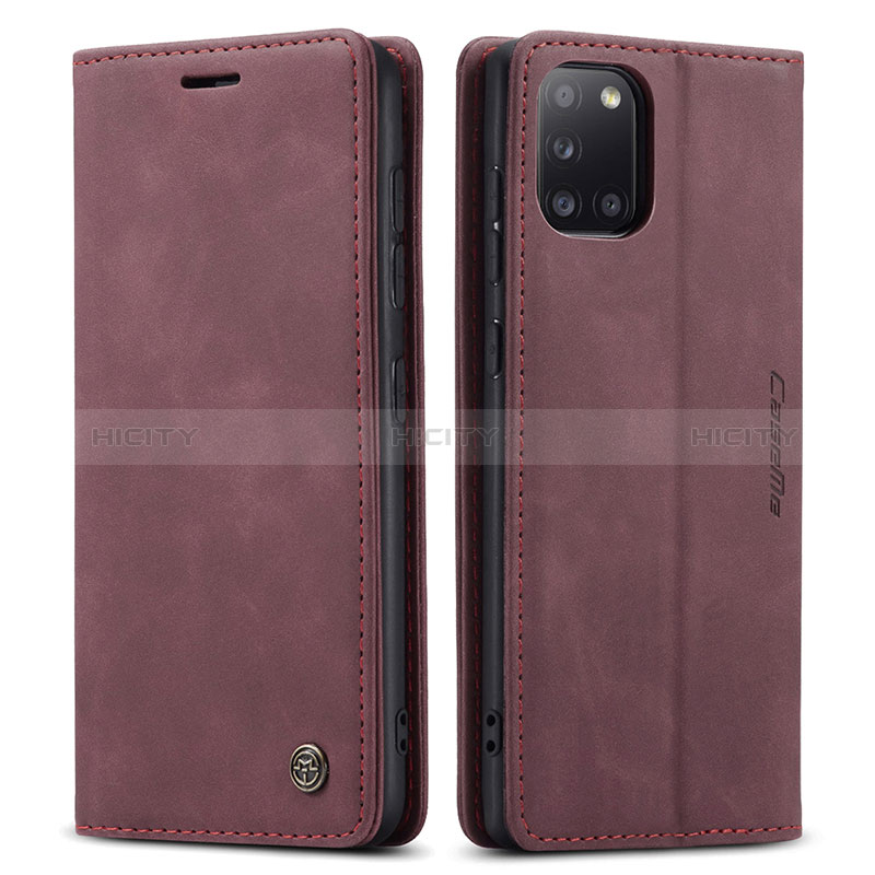 Funda de Cuero Cartera con Soporte Carcasa C01S para Samsung Galaxy A31