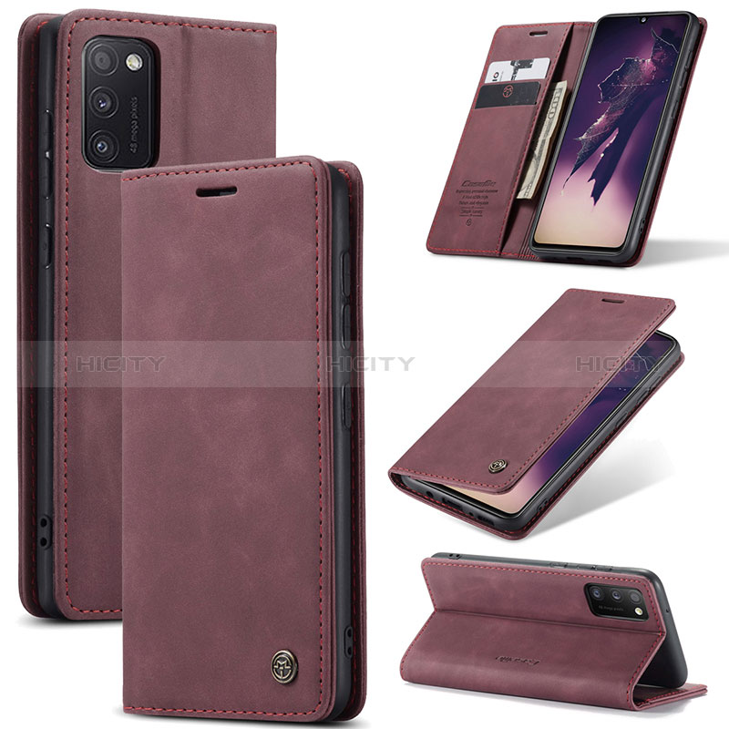 Funda de Cuero Cartera con Soporte Carcasa C01S para Samsung Galaxy A41