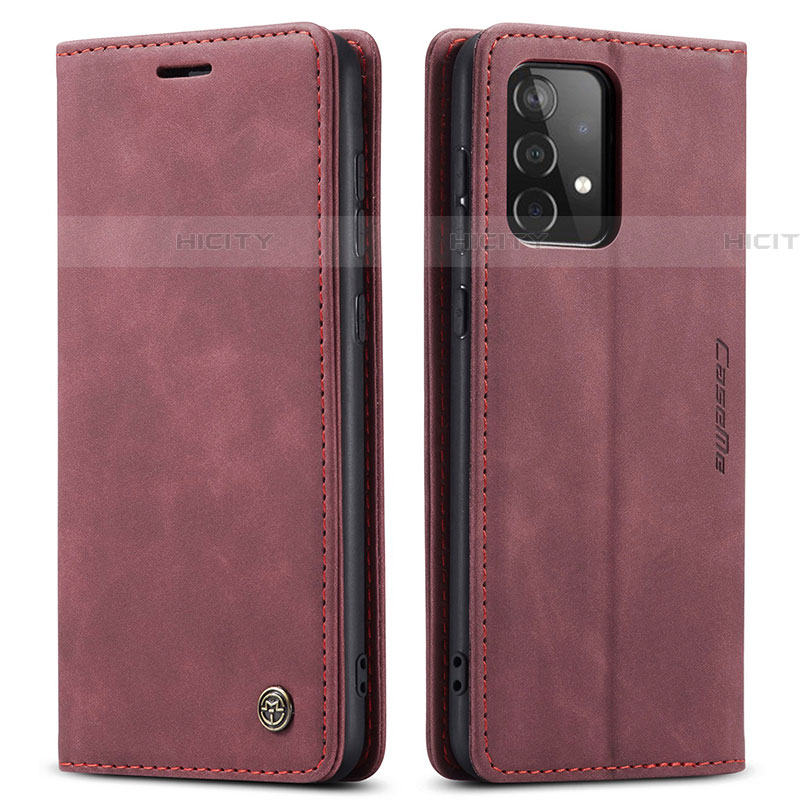 Funda de Cuero Cartera con Soporte Carcasa C01S para Samsung Galaxy A52 5G