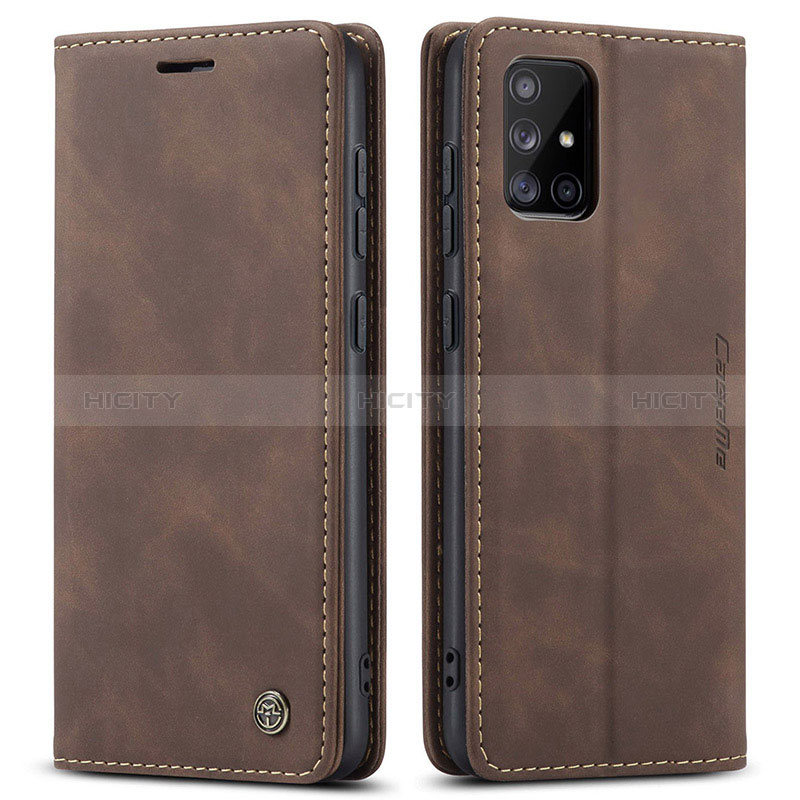 Funda de Cuero Cartera con Soporte Carcasa C01S para Samsung Galaxy A71 5G