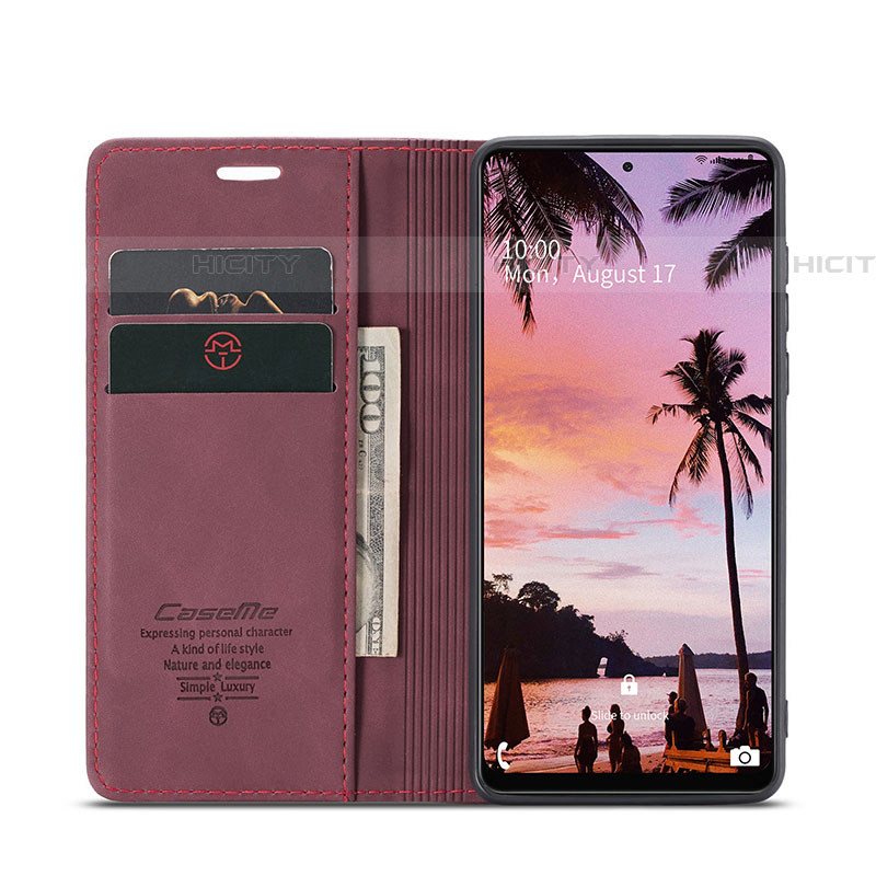 Funda de Cuero Cartera con Soporte Carcasa C01S para Samsung Galaxy A72 5G