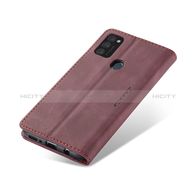 Funda de Cuero Cartera con Soporte Carcasa C01S para Samsung Galaxy M21