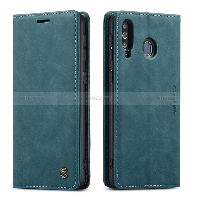 Funda de Cuero Cartera con Soporte Carcasa C01S para Samsung Galaxy M30