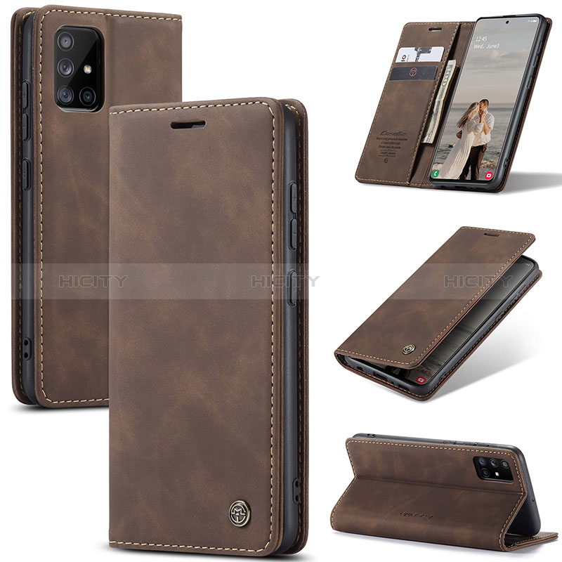 Funda de Cuero Cartera con Soporte Carcasa C01S para Samsung Galaxy M40S