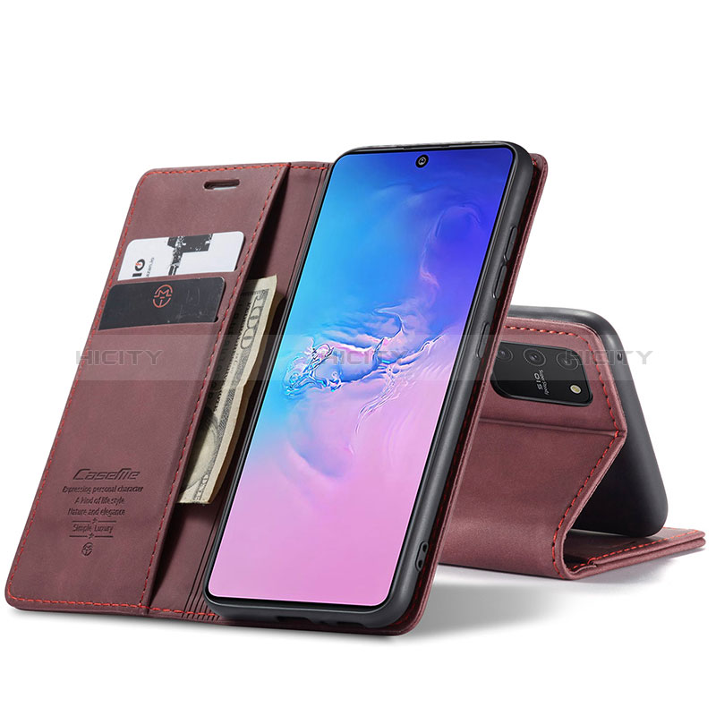 Funda de Cuero Cartera con Soporte Carcasa C01S para Samsung Galaxy S10 Lite