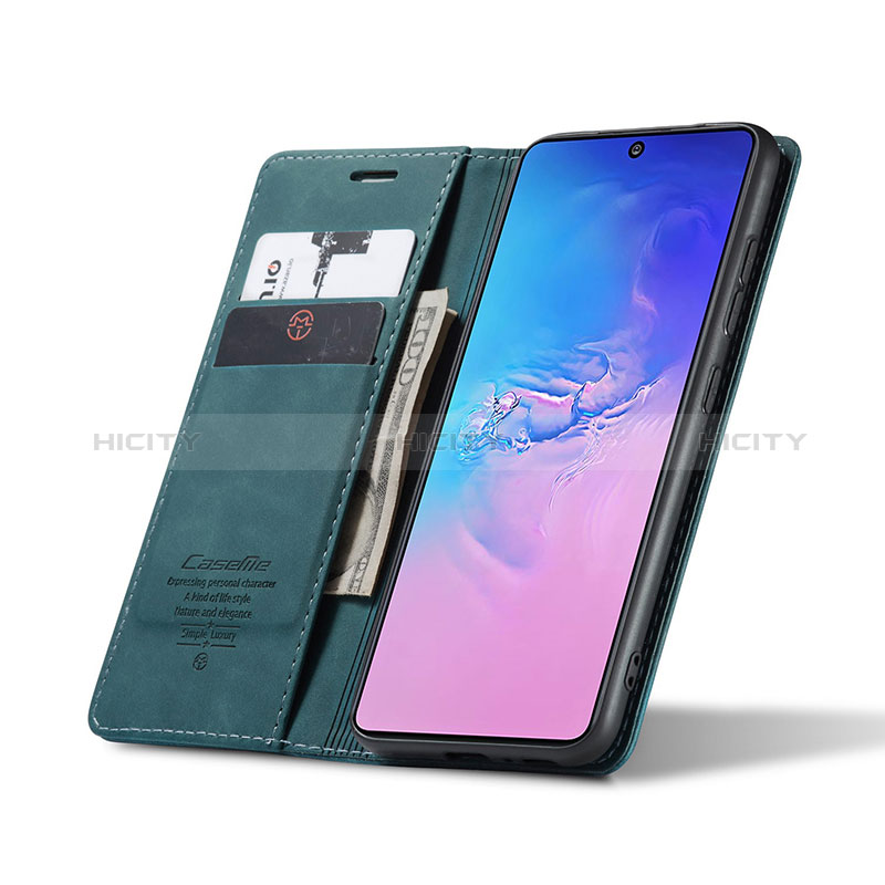 Funda de Cuero Cartera con Soporte Carcasa C01S para Samsung Galaxy S10 Lite