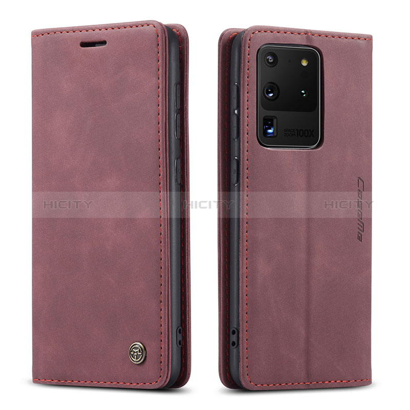 Funda de Cuero Cartera con Soporte Carcasa C01S para Samsung Galaxy S20 Ultra 5G