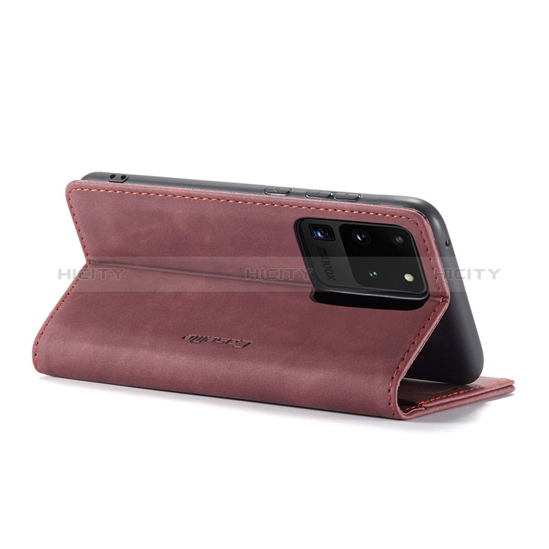 Funda de Cuero Cartera con Soporte Carcasa C01S para Samsung Galaxy S20 Ultra 5G